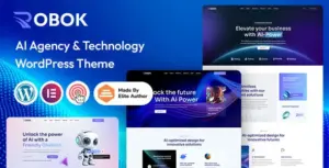 Robok – AI Agency WordPress Theme