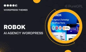 Robok – AI Agency WordPress Theme