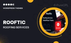 Rooftic – Roofing Services WordPress Theme