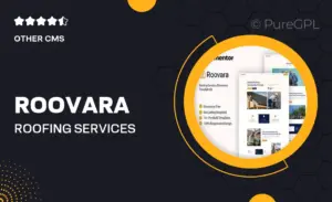 Roovara – Roofing Services Elementor Template Kit