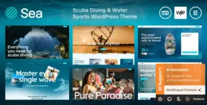 Sea – Scuba Diving & Water Sports WordPress Theme