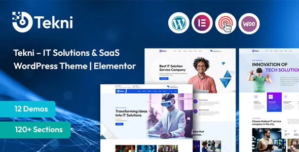 Tekni – IT Solutions & Technology WordPress Theme