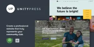 UnityPress – Community Club WordPress Theme