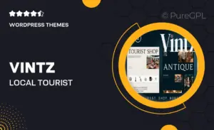 Vintz – Local Tourist Antique Shop WordPress Theme