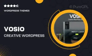 Vosio – Creative WordPress Portfolio