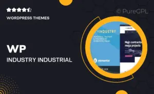 WP Industry – Industrial WordPress Theme