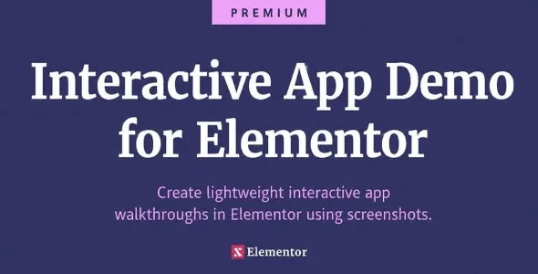 xelementor interactive app demo