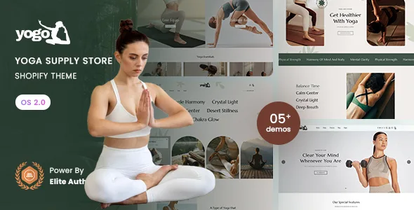 yogo yoga supply shopify 20 theme