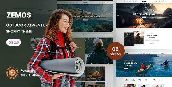 zemos outdoor adventures store shopify 20 theme