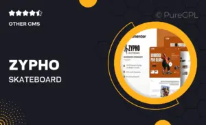 Zypho – Skateboard Community Elementor Template Kit
