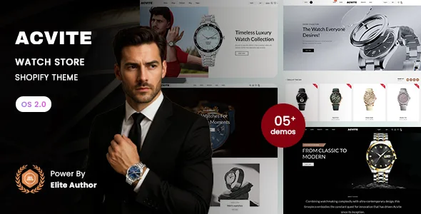 acvite watch store shopify 20 theme