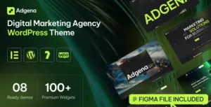 Adgena – Digital Marketing Agency WordPress Theme