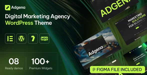 adgena digital marketing agency wordpress theme 1