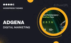 Adgena – Digital Marketing Agency WordPress Theme
