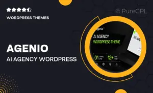 Agenio – AI Agency WordPress Theme