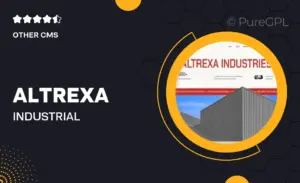 ALTREXA – Industrial & Manufacturing Elementor Template Kit