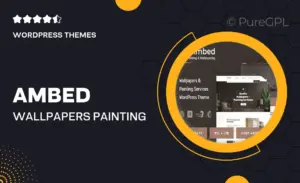 Ambed – Wallpapers & Painting Services WordPress Theme
