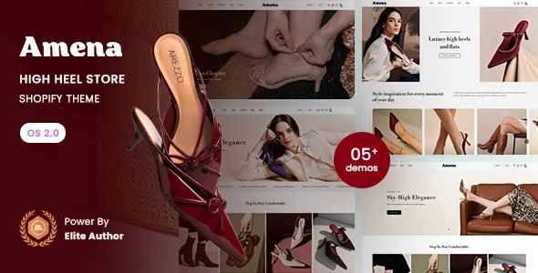 amena high heel store shopify 20 theme