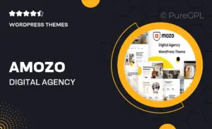 Amozo – Digital Agency WordPress Theme