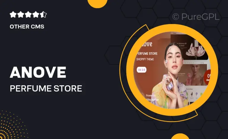 anove perfume store shopify 2 0 theme