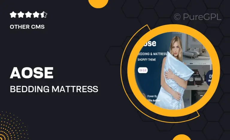 aose bedding mattress store shopify 2 0 theme