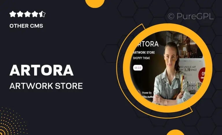 artora artwork store shopify 2 0 theme