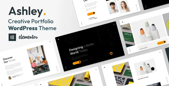 ashley creative portfolio wordpress theme 1