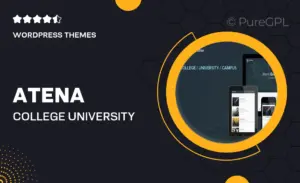 ATENA – College, University and Campus WordPress Theme