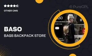 Baso – Bags & Backpack Store Shopify 2.0 Theme