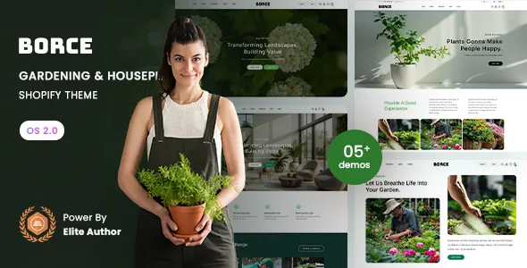 borce gardening houseplants shopify 20 theme