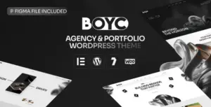 Boyc – Creative Agency Portfolio WordPress Theme