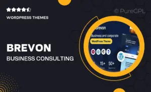 Brevon – Business Consulting WordPress Theme