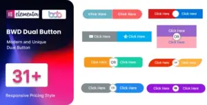 BWD Dual Button addon for Elementor