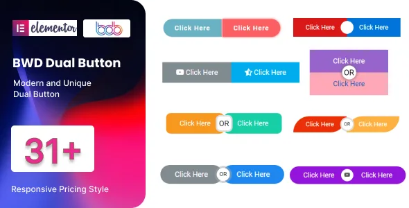 bwd dual button addon for elementor