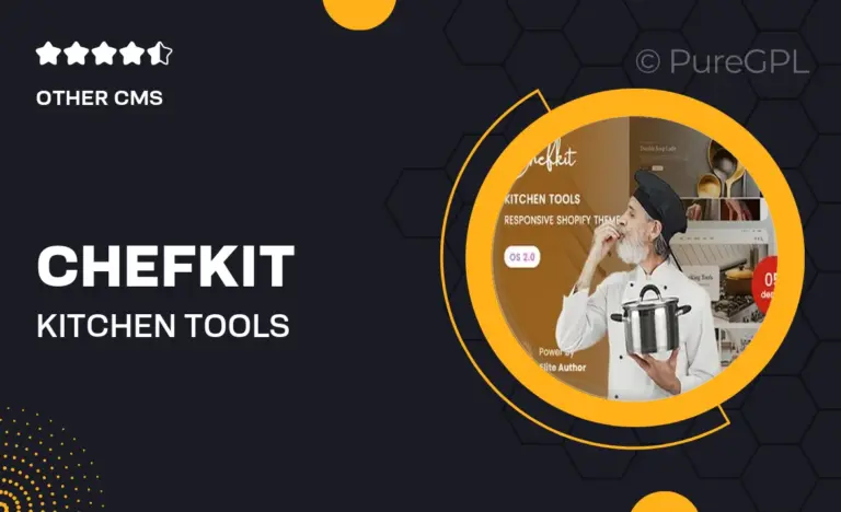 chefkit kitchen tools responsive shopify 2 0 theme