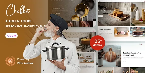 chefkit kitchen tools responsive shopify 20 theme