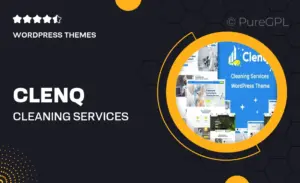 Clenq – Cleaning Services WordPress Theme