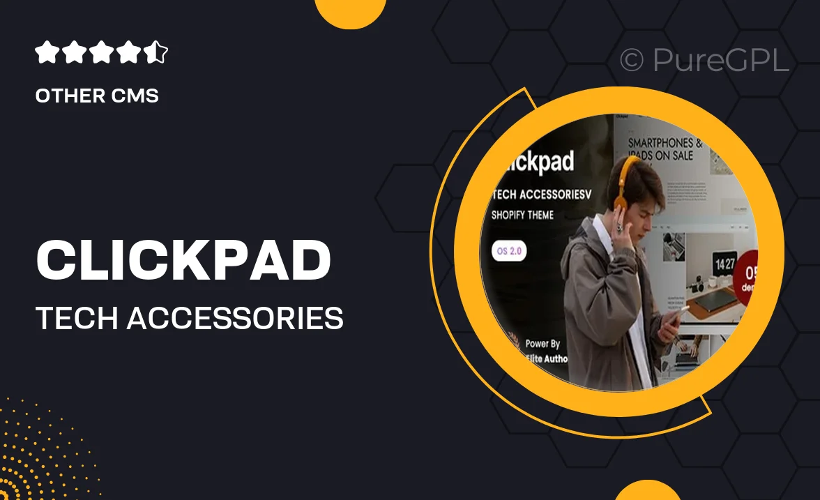 Clickpad – Tech Accessories Store Shopify 2.0 Theme