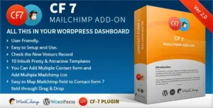 Codecanyon | CF7 7 Mailchimp Add-on