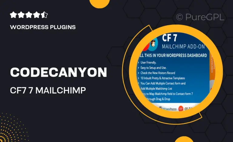 codecanyon cf7 7 mailchimp add on