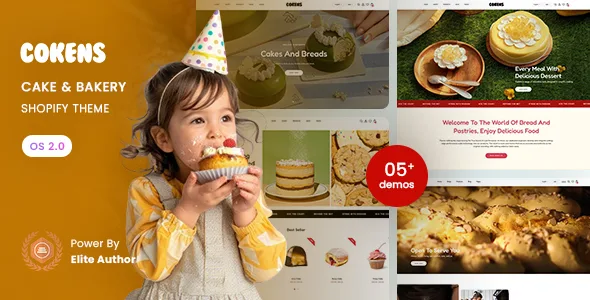 cokens cake bakery shopify 20 theme
