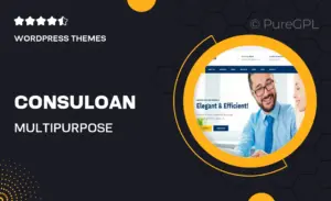 Consuloan | Multipurpose Consulting WordPress Theme