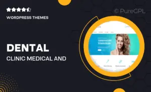 Dental Clinic – Medical and Dentist WordPress Theme