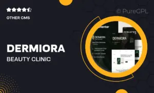 Dermiora – Beauty Clinic Dermatology Elementor Template Kit