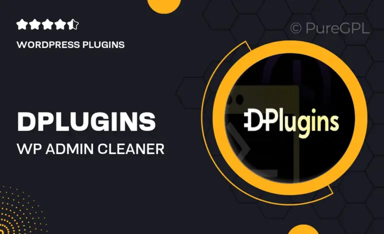 dplugins wp admin cleaner