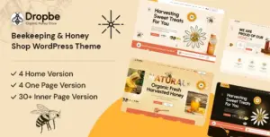 Dropbe – Beekeeping and Honey Shop WordPress Theme