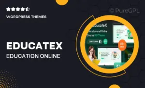 EducateX – Education & Online Course WordPress Theme + RTL