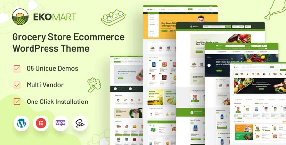 ekomart grocery shop woocommerce wordpress theme 1