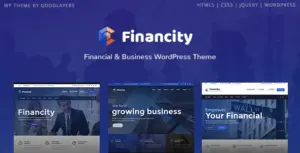 Financity – Business / Financial / Finance WordPress