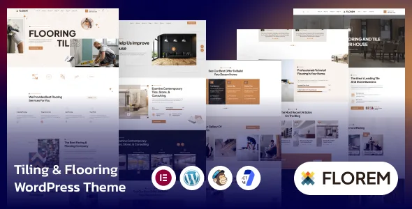 florem tiling flooring wordpress theme 1